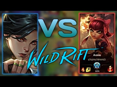 WILD RIFT✓ AKALI VS ANNIE MID LANE GAMEPLAY | PDGP AKALI