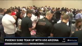 Phoenix Suns team up with USO