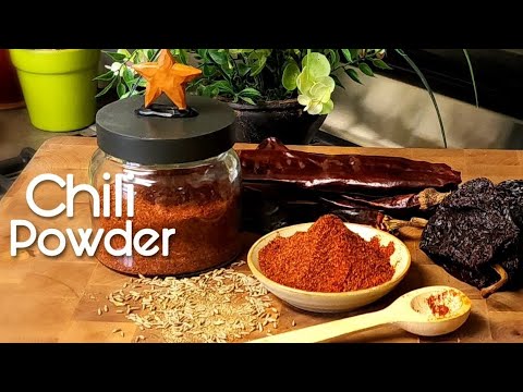 CHILI POWDER // for Enchilada Sauce, Chili, Rubs, Guisados, Stews and more ❤️