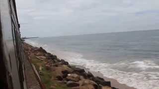 preview picture of video 'Mount Lavinia to Colombo Commuter Train (Video 3)'