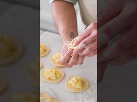 Potato and Cheese Pierogi with Brown Butter Sauce - GreenPan