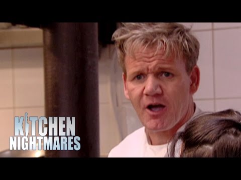 Chef Cooks Floor-Seasoned Chicken - Kitchen Nightmares Video