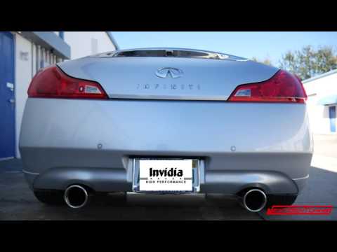 Invidia Gemini CatBack Exhaust - Infiniti G37 | Exhaust Video | NextGen Tuning