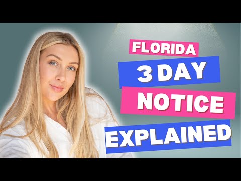 How to Complete a 3-Day Notice in Florida | Step-by-Step Guide for Landlords