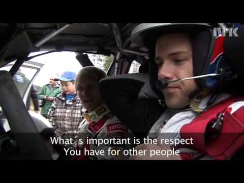 Didrik meet's Norwegian rally driver Petter Solberg with English subtitles