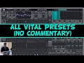 Vital Synth Presets (NO Commentary)