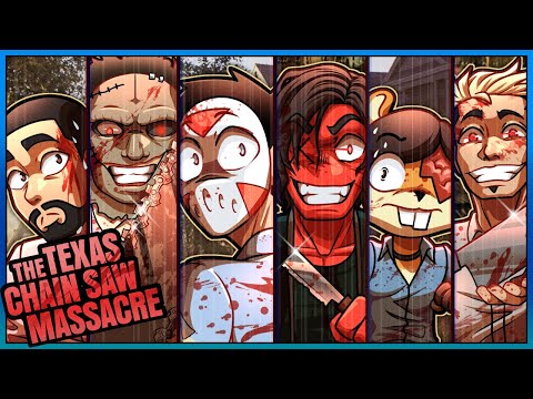7 FRIENDS 1 LOBBY! - TEXAS CHAIN SAW MASSACRE!