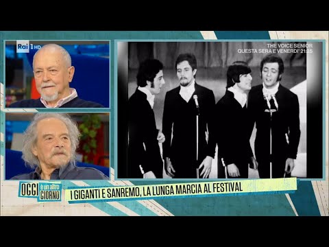 I Giganti, un tuffo nella musica degli anni 60 e 70 - Oggi è un altro giorno 01/02/2023
