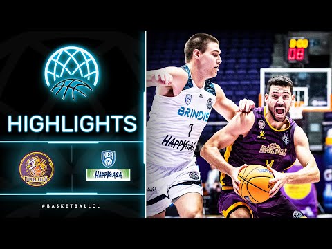 Hapoel U-net Holon v Happy Casa Brindisi - Highlights | Basketball Champions League 2021-22