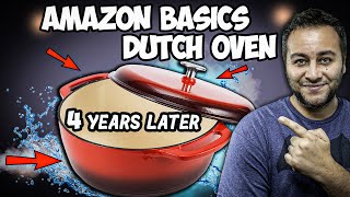 Amazon Basics Schmortopf aus emailliertem Gusseisen | 4-Jahres-Testbericht