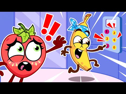 Don't JUMP in Elevators! 🍓 Elevator Safety Song 🍐 Kids Songs & Nursery Rhymes