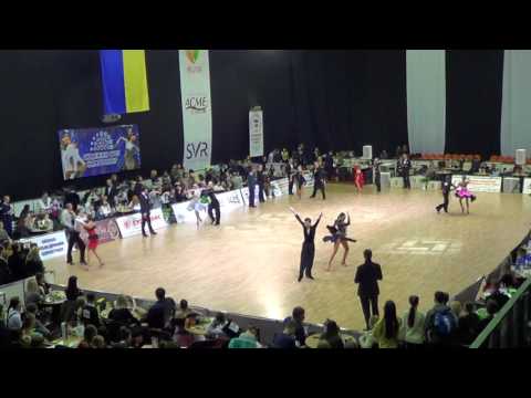 2017 Ukrainian Open Junior 2 Latin Semifinal H1 Samba