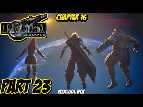 Final Fantasy VII Remake Gameplay Walkthrough Part 23 | Chapter 16