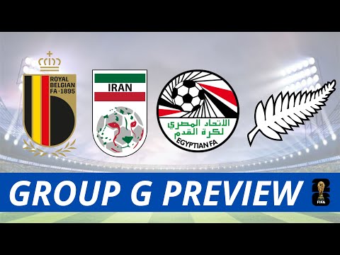 2026 World Cup Draw | Group G | Belgium, Iran, Egypt & New Zealand