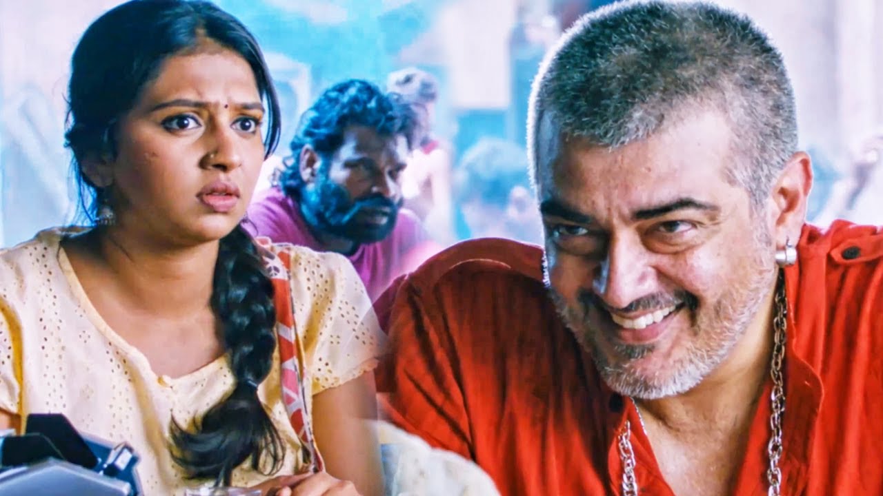 Lakshmi Menon को Ajith Kumar की मदद की ज़रूरत है | #Vedalam फिल्म का Best सीन
