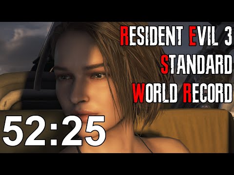 Resident Evil 3 Standard Speedrun Former World Record - 52:25