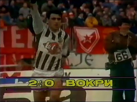 Fadilj Vokri - Partizan - C. Zvezda (Četvrtfinale Kupa Jugoslavije) (1988.)