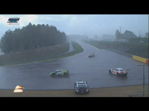 International GT Open 2017. Race 2 Circuit de Spa-Francorchamps. Rain Chaos