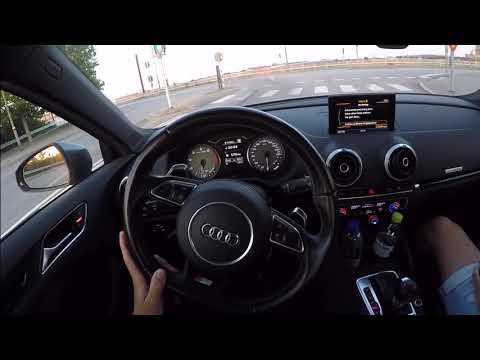 2015 Audi S3 Sedan 2.0 TFSI quattro Stage 1 Pov drive Test drive