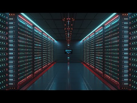 Server Room White Noise | Data Center Ambience