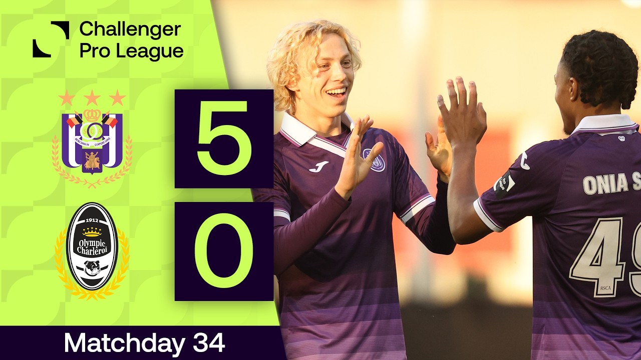 RSCA Futures U23 vs OC Charleroi Highlights