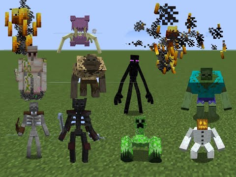 I Going To Fight Every Mutant Mobs (I Create + Mutant Beasts + Mutant More) - Minecraft Mobs fight
