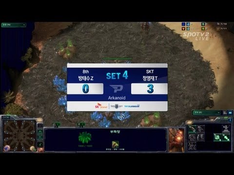 SPL [12.17] TRUE(8th) vs JYJ (SKT) 4SET / Arkanoid - Starcraft 2