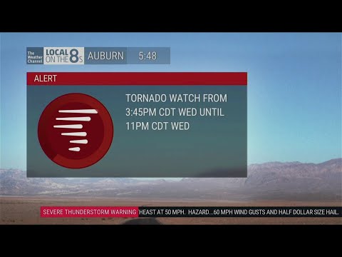 TWC IntelliSTAR 2 XD (HD) + Severe Thunderstorm Warning- Auburn, NE- Apr. 19, 2023- 5:48PM CDT