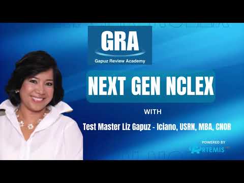 EP2: Next Gen NCLEX Q&A - MRI/ Test Master Liz Gapuz - Iciano, USRN, MBA, CNOR