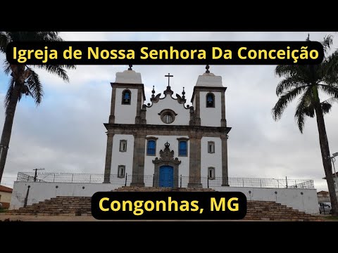 Igreja de Nossa Senhora Da Conceição, Congonhas, MG #turismo