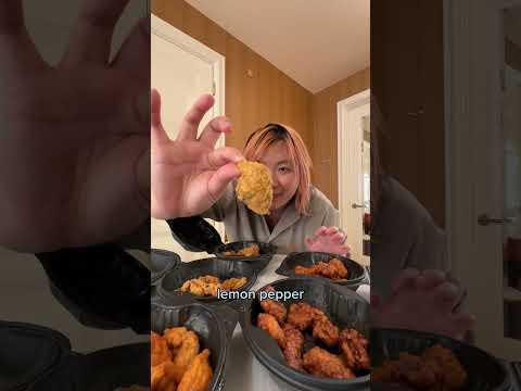 Trying Pizza Hut’s Boneless Wings Flavors - they are .75 cents 🤯