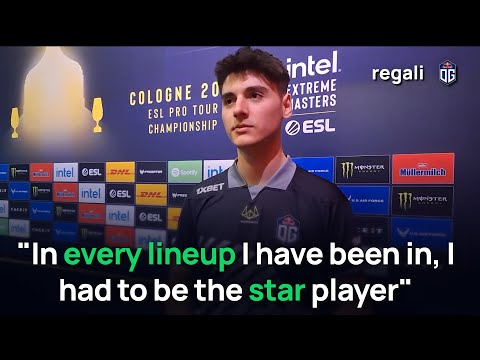 regali: "In every lineup I have been in, I had to be the star player"