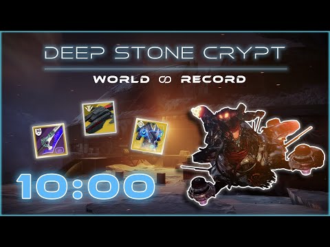 Deep Stone Crypt Speedrun World Record in 10:00