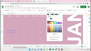 How to Make a Monthly Calendar in Google Sheets