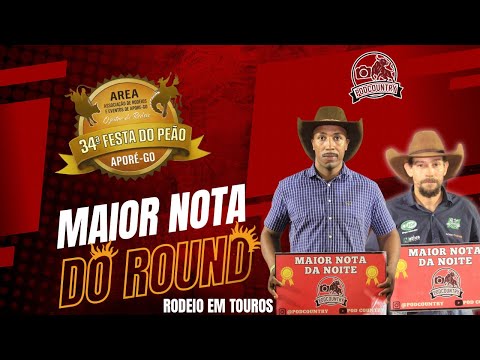 MELHORES MONTARIAS-SEXTA FEIRA- RODEIO EM TOUROS-FESTA DO PEÃO DE APORÉ-GO 2026