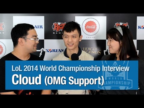 LoL 2014 World Championship Interview - Cloud(OMG Support)