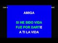 Amiga -  Macha y el bloque depresivo   - Karaoke/Instrumental