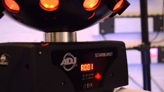 Video thumbnail for american dj starburst and easy control by Phase1djstore