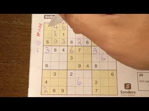 Our daily Sudoku practice continues. (#1179) Medium Sudoku puzzle. 07-18-2020