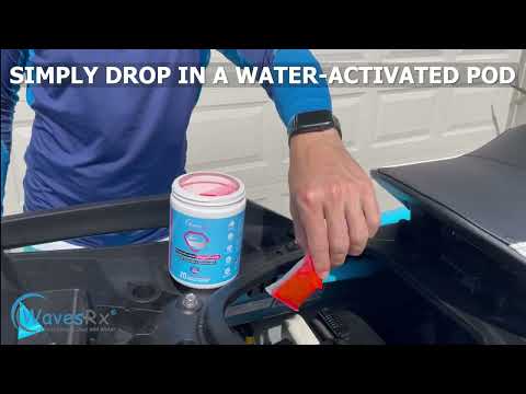 WAVESRX Salt Neutralizing BilgePods - Drop & Go Bilge Cleaner & Degreaser for Boats & Jet Skis