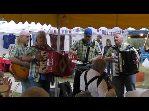 SmörgåsBandet and Svenska Spelman, Scandinavian Festival in Jamestown, NY 2018-7-21 Pt.1