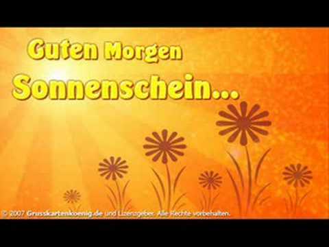 Guten Morgen Sonnenschein