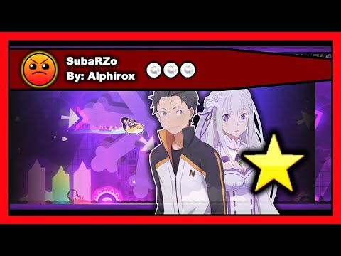 Geometry Dash - SubaRZo by Alphirox (All Coins) 100% Complete