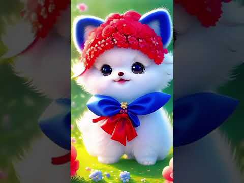 cute baby cat girl video #cute #love #4 k #4 k status