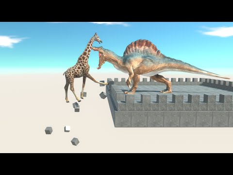SKY ARENA GIRAFFE vs EVERY UNIT - Animal Revolt Battle Simulator
