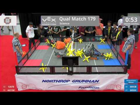 2017 VRC Sci Q179 - 1267E 4411W vs 8892B 8059X - 16 to 34