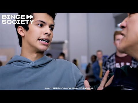 Miguel fights the bullies | Cobra Kai (Season 1, Episode 5)