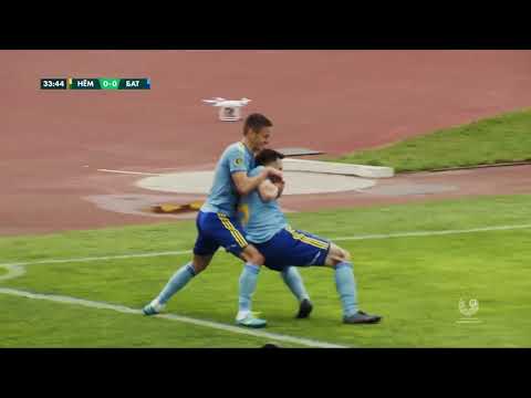 Беларусбанк - Вышэйшая лiга. Нёман – БАТЭ, гол Яблонскага