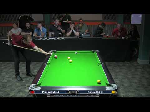 2019 Mens World Masters Qualifiers - Paul Waterfield v Callum Halpin