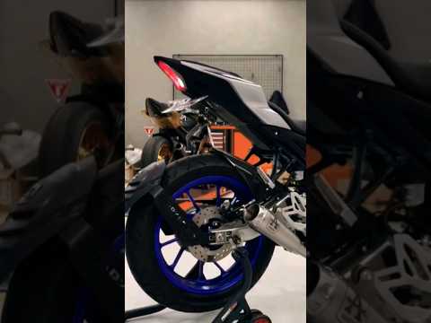 Yamaha r15m with arrow exhaust loud sound #r15m #rider #r15 #r15v4 #yamaha #r15v3 #kawasaki #amazing